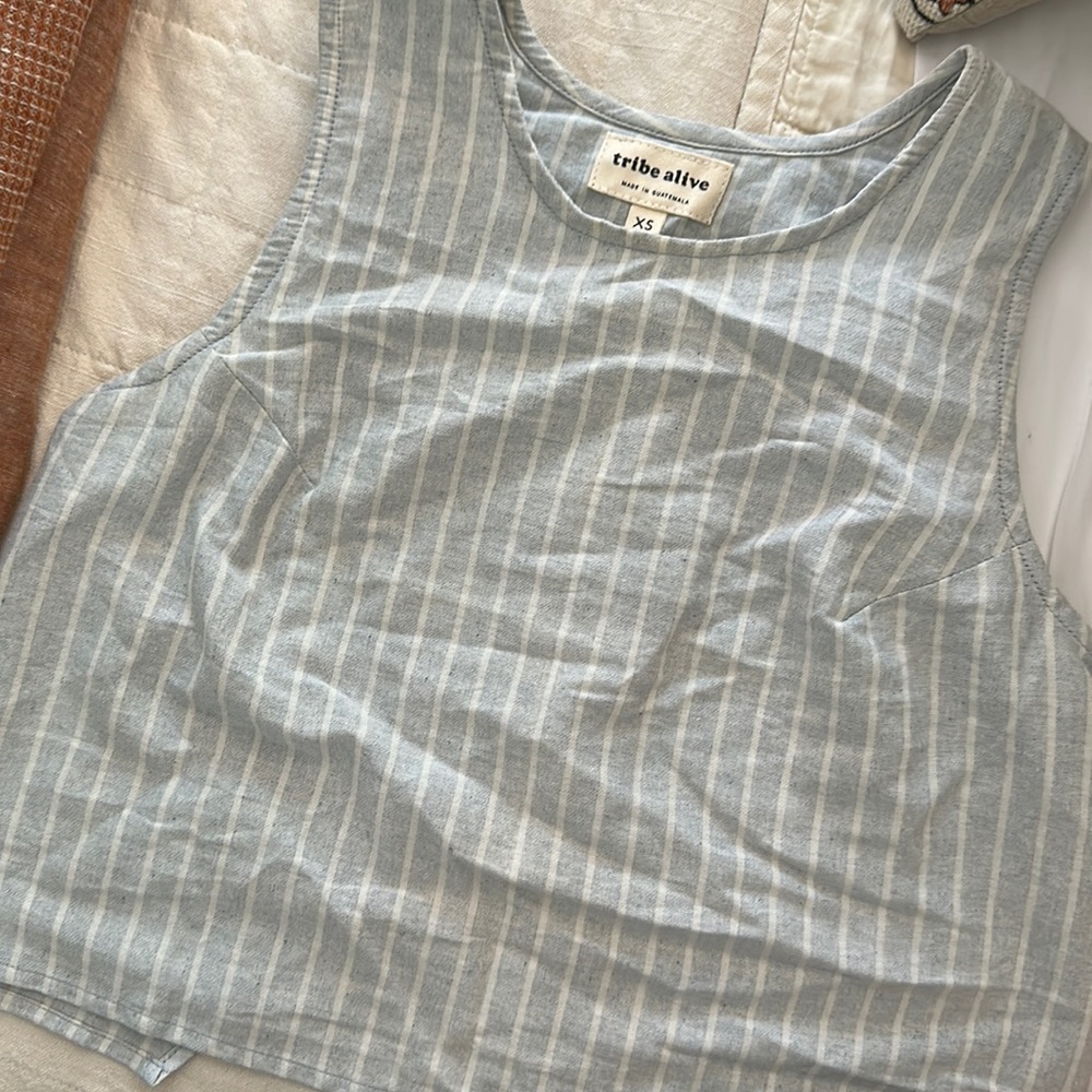 Tribe Alive x Madewell cropped tank!